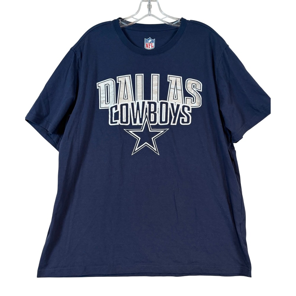 NFL Dallas Cowboys Mens XL Navy Blue 2022 Season AT&T Stadium Graphic T-Shirt